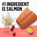 Alimento per gatto secco ingrediente naturale limitato semplicemente salmone